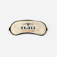 Thumbnail for Canadair CL-215 - Heritage + Name - Sleep Mask - Beige