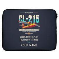 Thumbnail for Canadair CL-215 - Original + Name - Laptop Sleeve