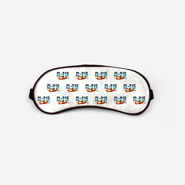 Canadair CL-215 - Original Pattern - Sleep Mask - White