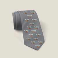 Thumbnail for Canadair CL-215 - Original Pattern - Tie - Gray