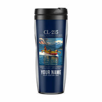 Thumbnail for Canadair CL-215 - Poster + Name - Plastic (No Holder) - Dark Blue