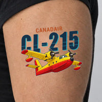 Thumbnail for Canadair CL-215 - Tattoo - Cartoon - Man