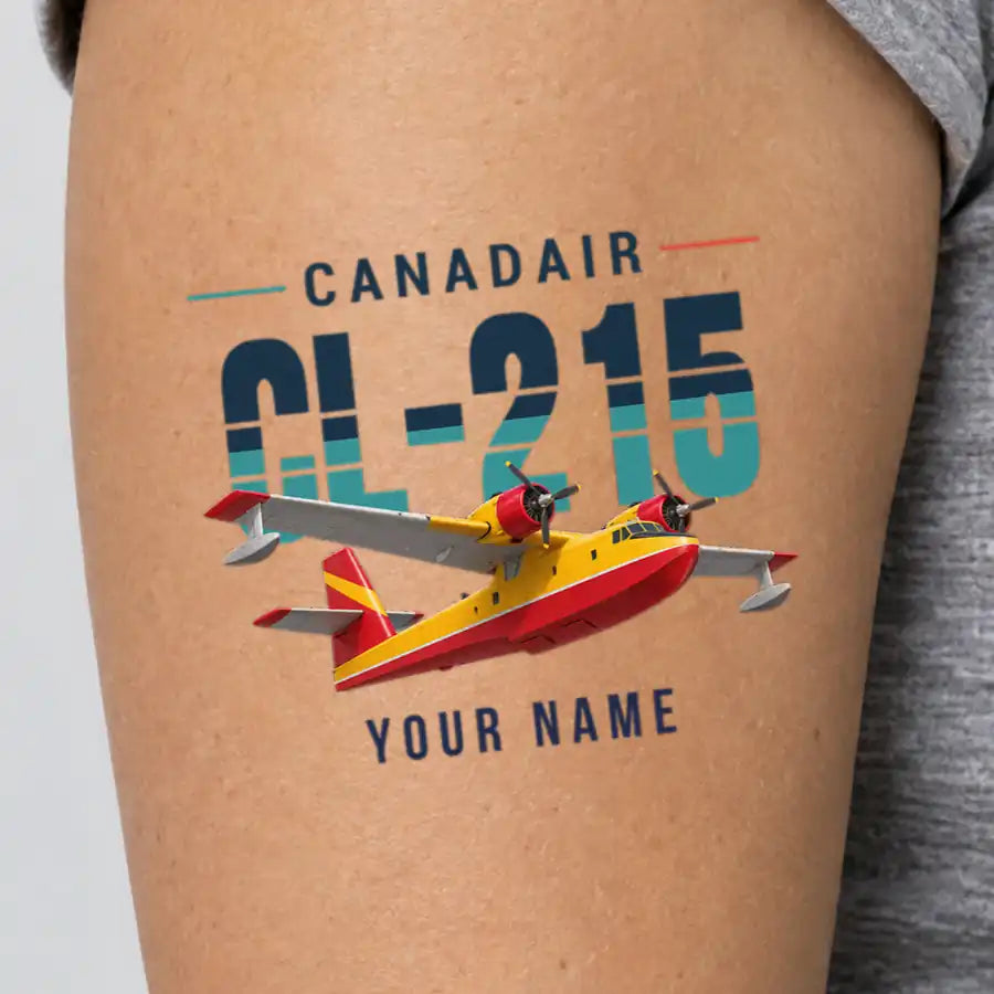 Canadair CL-215 - Tattoo - Original + Name