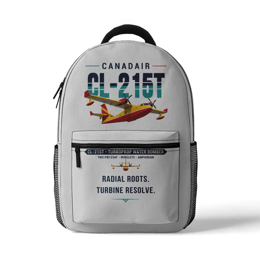 Canadair CL-215T - 3D Backpack - Original - White