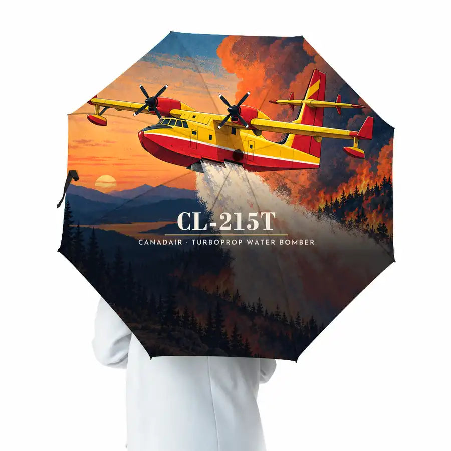 Canadair CL-215T - 3D - Umbrella