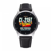 Thumbnail for Canadair CL-215T - Cartoon - Leather Strap - Black Leather Strap