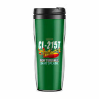 Thumbnail for Canadair CL-215T - Cartoon - Plastic (No Holder) - Green