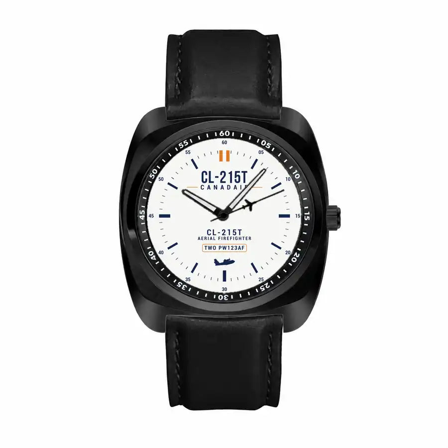 Canadair CL-215T - Classic - White - Luxury Cushion - Black and Black Strap