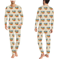 Thumbnail for Canadair CL-215T - Men Pajamas - Cartoon Pattern - Beige