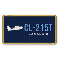 Thumbnail for Canadair CL-215T Patches - Rectangle - Navy Sky