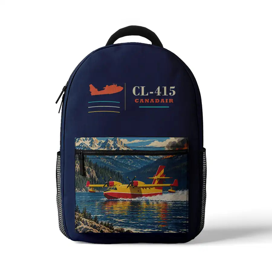 Canadair CL-415 - 3D Backpack - Dark Blue