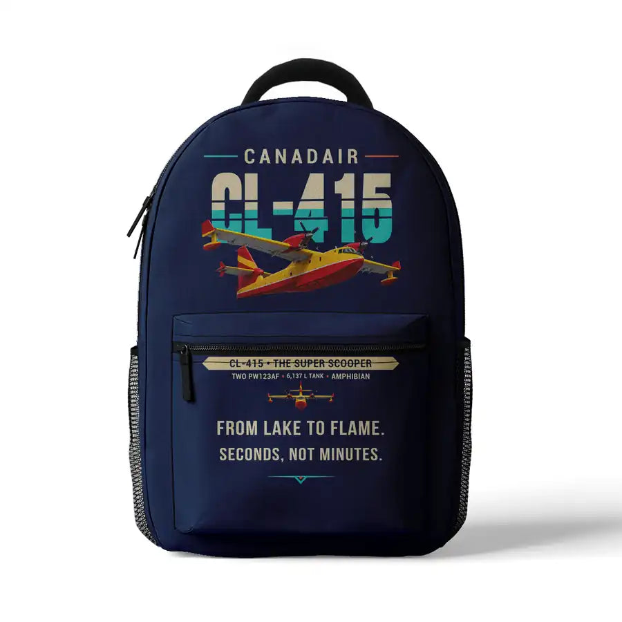 Canadair CL-415 - 3D Backpack - Original - Dark Blue
