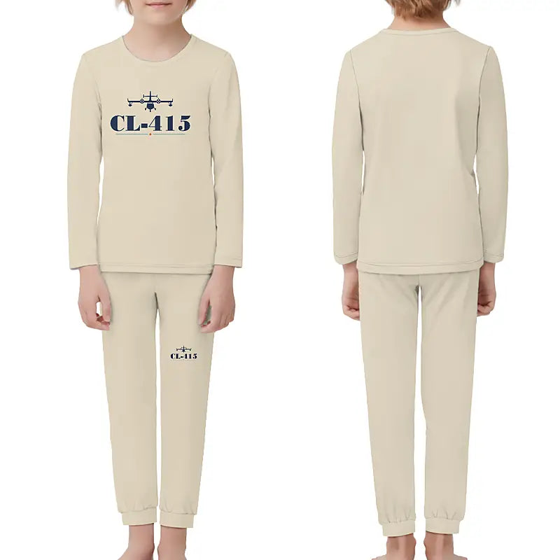 Canadair CL-415 - Children Pajamas - Heritage Chest - Beige