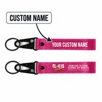 Thumbnail for Canadair CL-415 Hawk-Shaped Key Chains - Pink - Original - Personalized