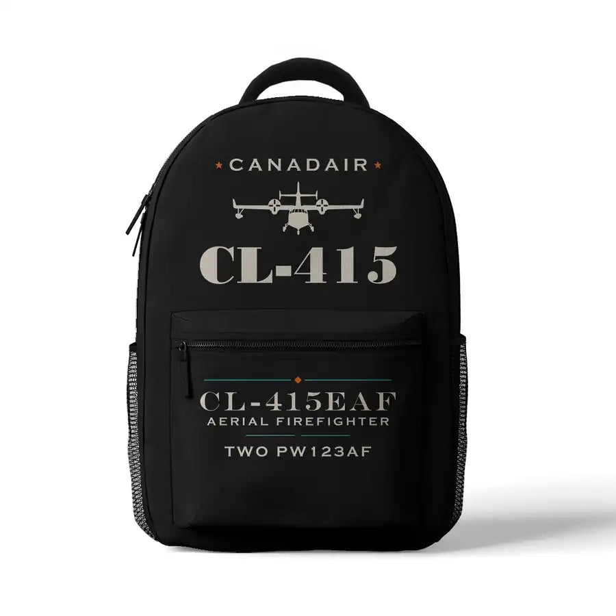 Canadair CL-415EAF - 3D Backpack - Heritage - Black