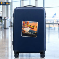 Thumbnail for Canadair CL-415EAF - 3D - Square Sticker - Suitcase