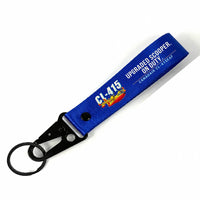 Thumbnail for Canadair CL-415EAF Hawk-Shaped Key Chains - Blue - Cartoon