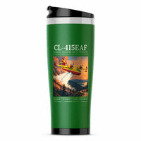 Thumbnail for Canadair CL-415EAF - Poster - Stainless Steel (No Holder) - Green