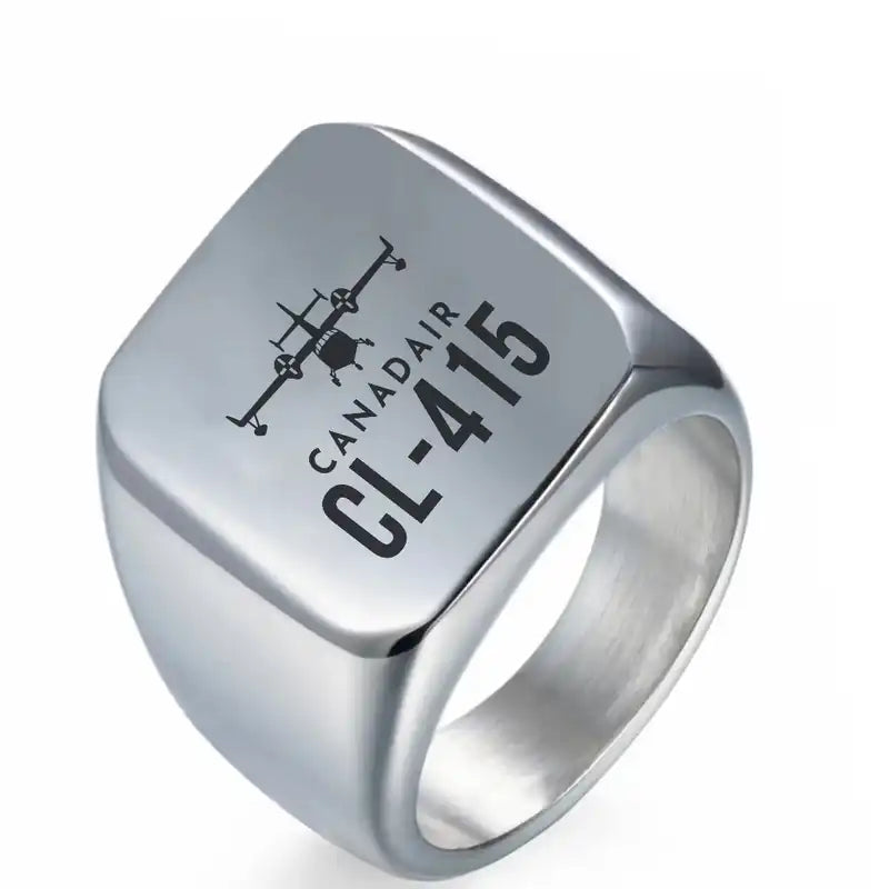 Canadair CL-415EAF - Ring - Heritage - Silver