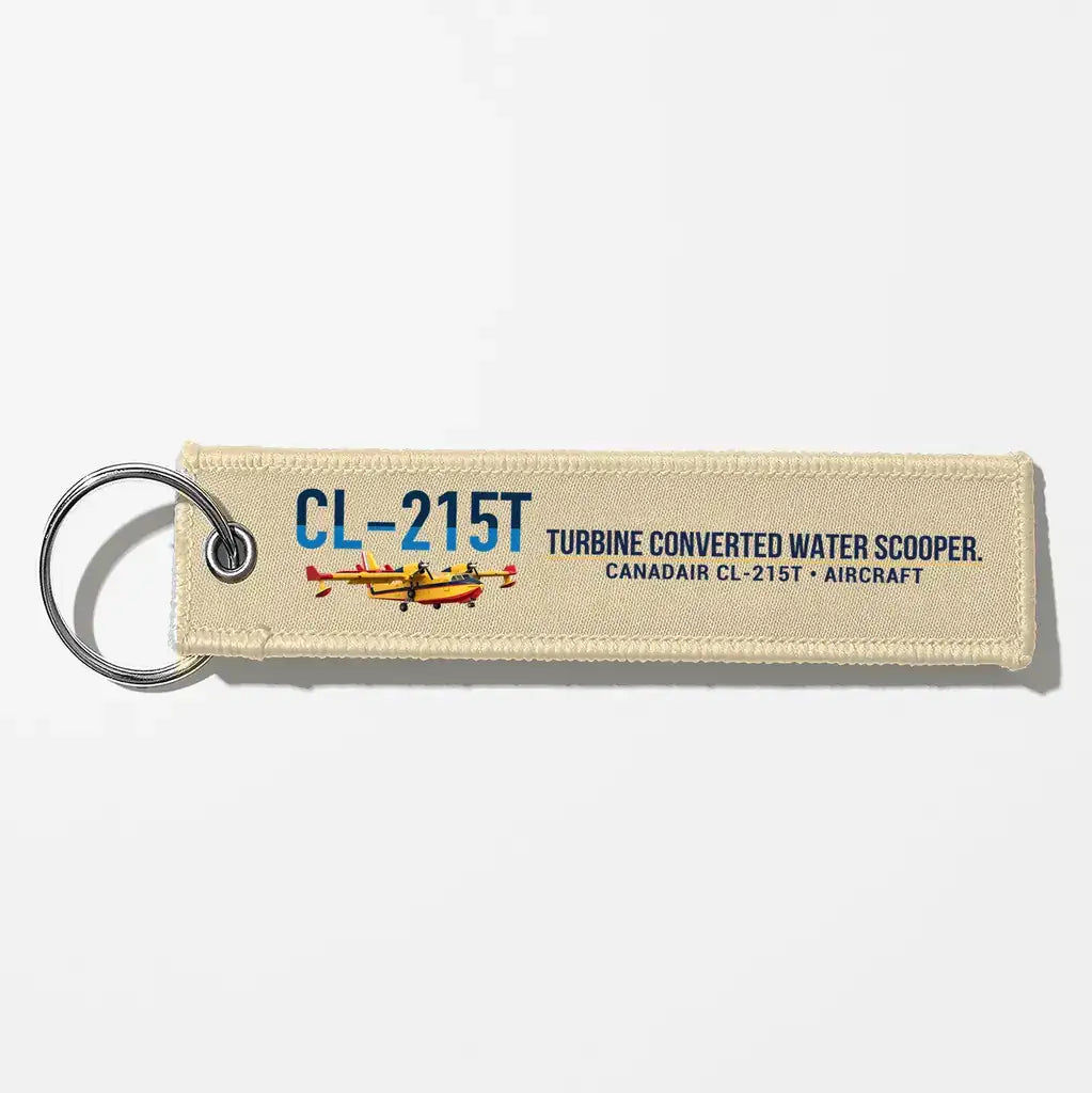 Canadair CL-215T Aviator Key Chains - Beige