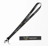 Thumbnail for Canadair CL-215T lanyard - black