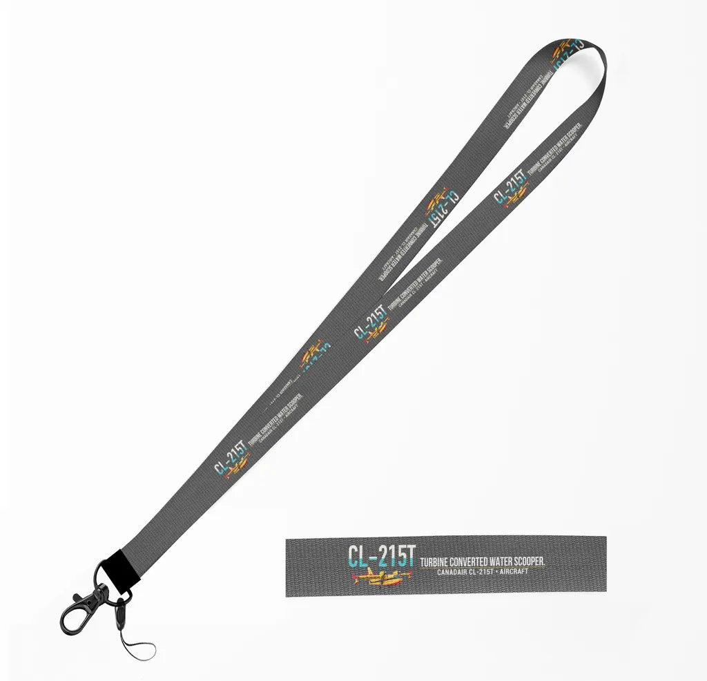 Canadair CL-215T lanyard - gray