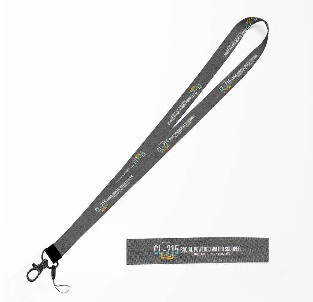 Canadair CL-215 lanyard - gray