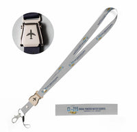 Thumbnail for Canadair CL-215 seat belt lanyard - light gray