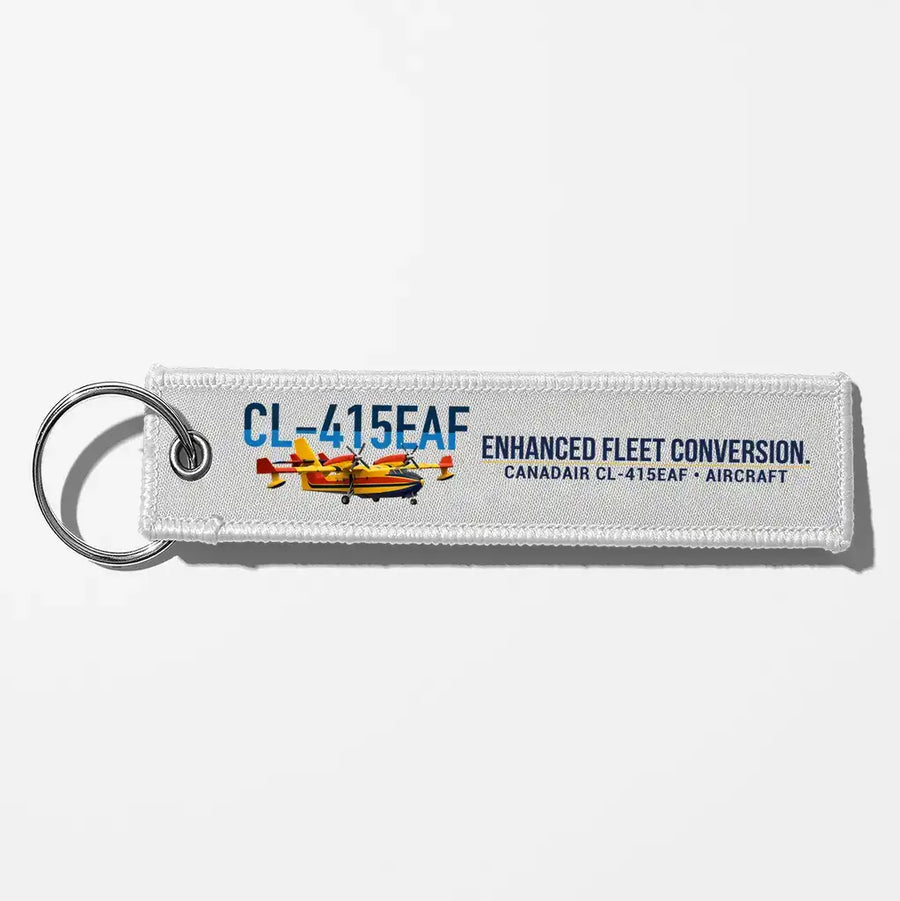 Canadair CL-415EAF Aviator Key Chains - White
