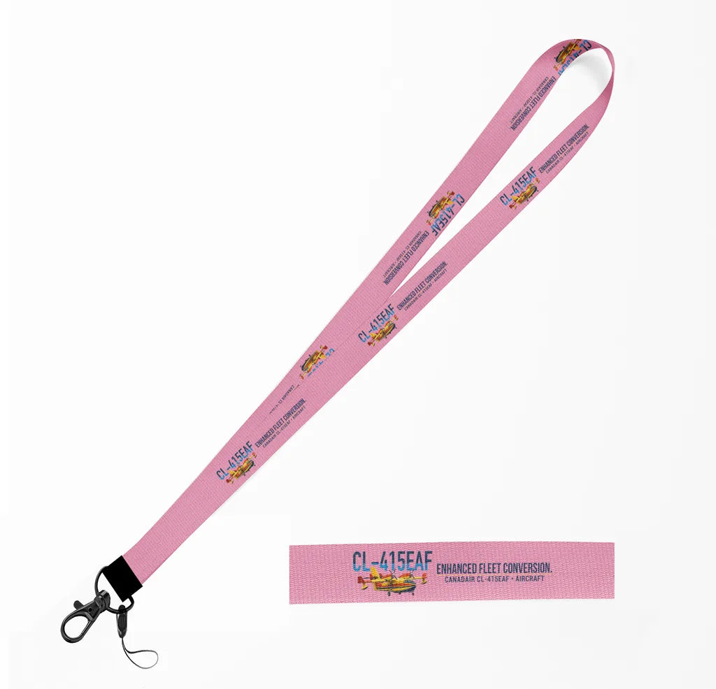 Canadair CL-415EAF lanyard - pink