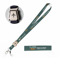 Thumbnail for Canadair CL-415EAF seat belt lanyard - dark green