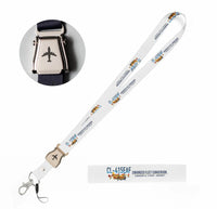 Thumbnail for Canadair CL-415EAF seat belt lanyard - white