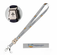 Thumbnail for Canadair CL-415 seat belt lanyard - light gray