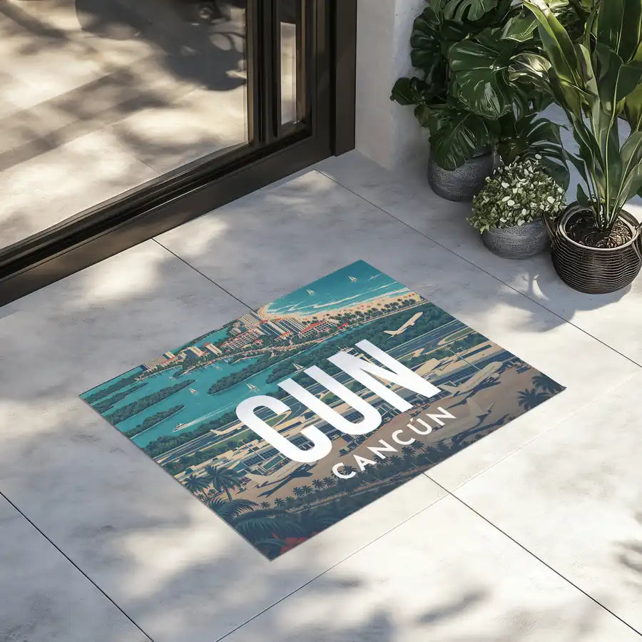 Cancún International Airport (CUN) door mat