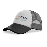 Thumbnail for Cancún International Airport (CUN) trucker cap - black