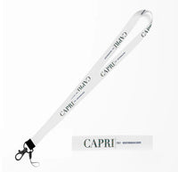 Thumbnail for Capri City Series lanyard - white