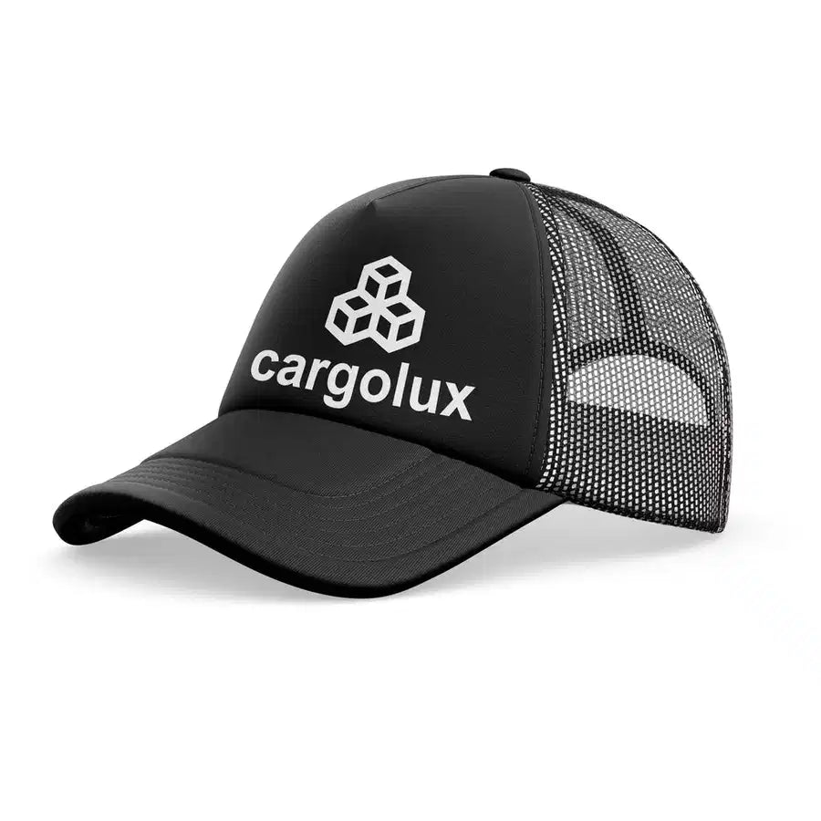 Cargolux trucker cap - full black