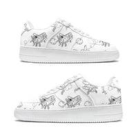 Thumbnail for Cartoon Planes Designed Low Top Sport Sneakers & Shoes