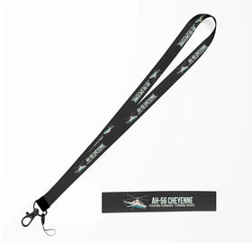 Cartoon AH-56 Cheyenne Lanyard & ID Holders