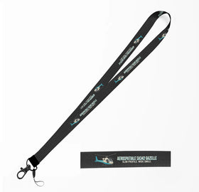 Cartoon Aerospatiale SA342 Gazelle Lanyard & ID Holders