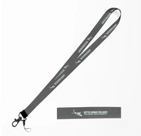 Thumbnail for Cartoon Britten-Norman Trislander lanyard - gray