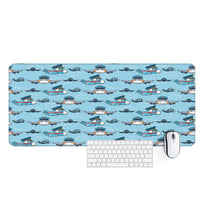 Thumbnail for Cartoon & Funny Airplanes Designed Desk Mats