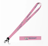 Thumbnail for Cartoon Kaman SH-2G Super Seasprite lanyard - pink