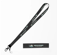Thumbnail for Cartoon Sikorsky UH-34D Seahorse lanyard - black