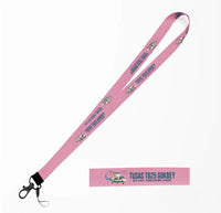 Thumbnail for Cartoon TUSAS T625 GOKBEY lanyard - pink