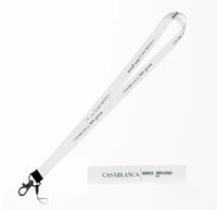 Thumbnail for Casablanca City Series lanyard - white
