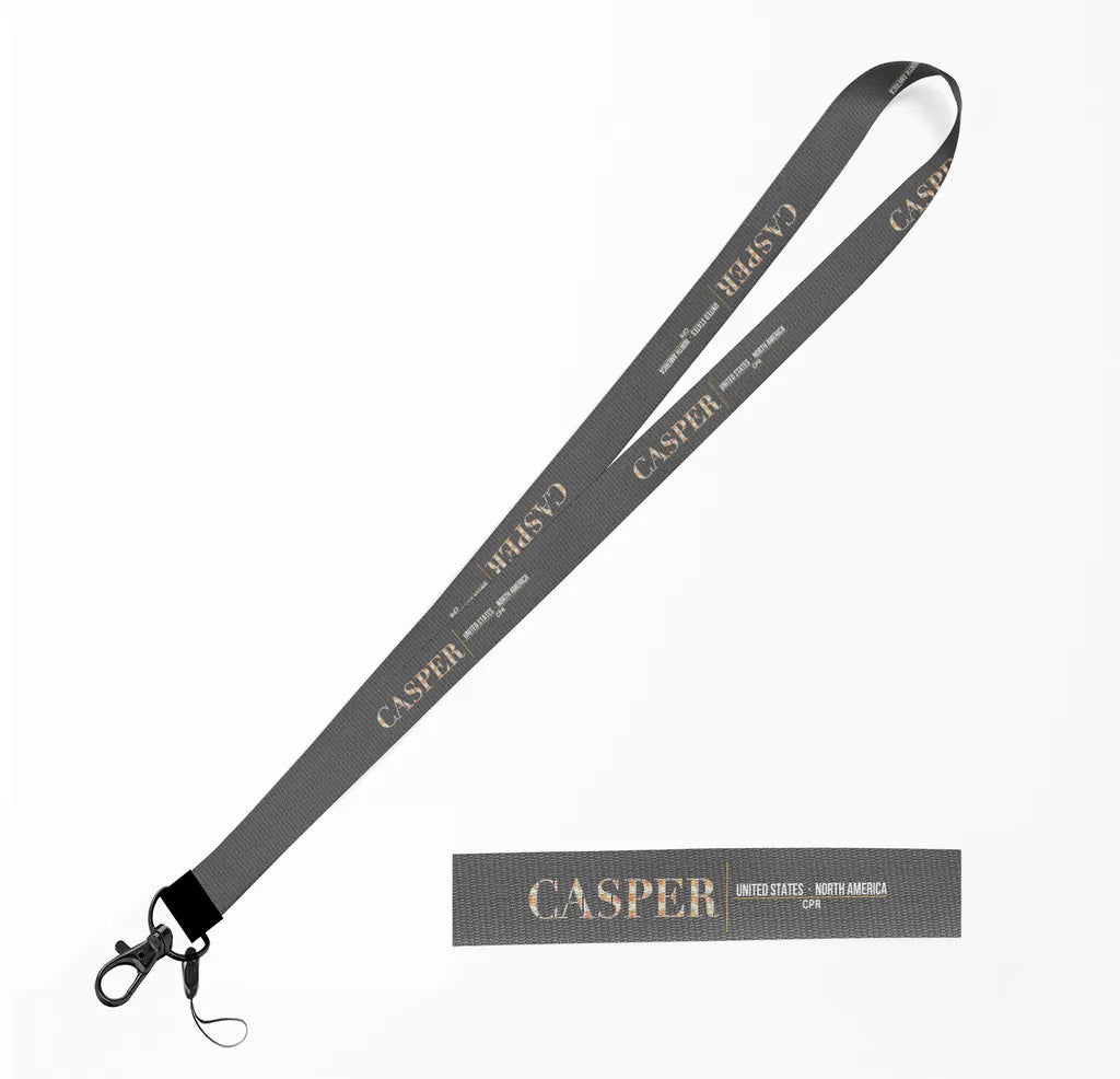Casper City Series lanyard - gray