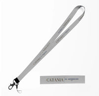 Thumbnail for Catania City Series lanyard - light gray