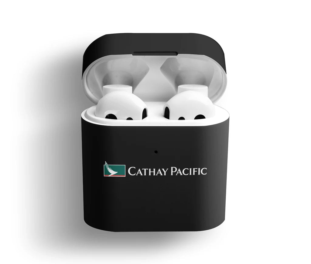 Cathay Pacific Airways Airlines AirPods plastic case - Black