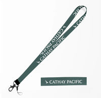 Thumbnail for Cathay Pacific Airways Airlines lanyard - dark green